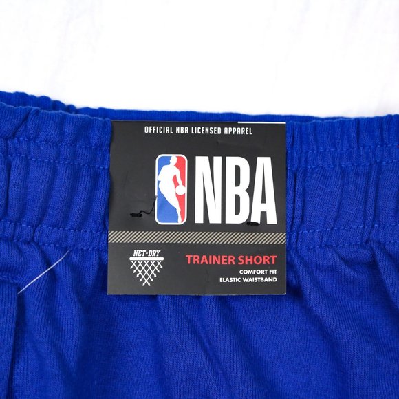 NBA Basketball Trainer Short Blue Practice Logo - Picture 6 of 11